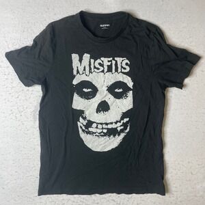 Old Navy Misfits Graphic T-Shirt Mens Small Black Punk Rock Band Tee S